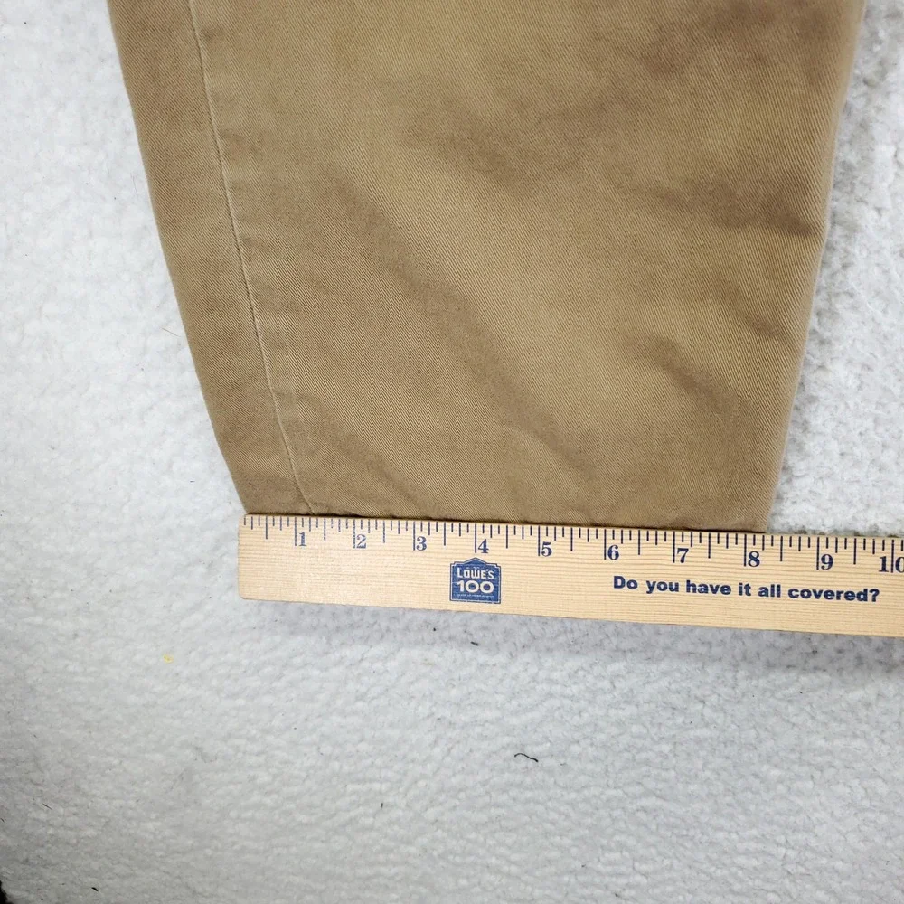 Levis 514 Straight Fit Khaki Tan Cotton Twill Pants Mens 32x32 00514-0531
